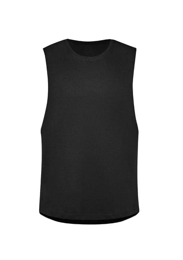 Mens Streetworx Sleeveless Tee ZH137  Syzmik Black XS