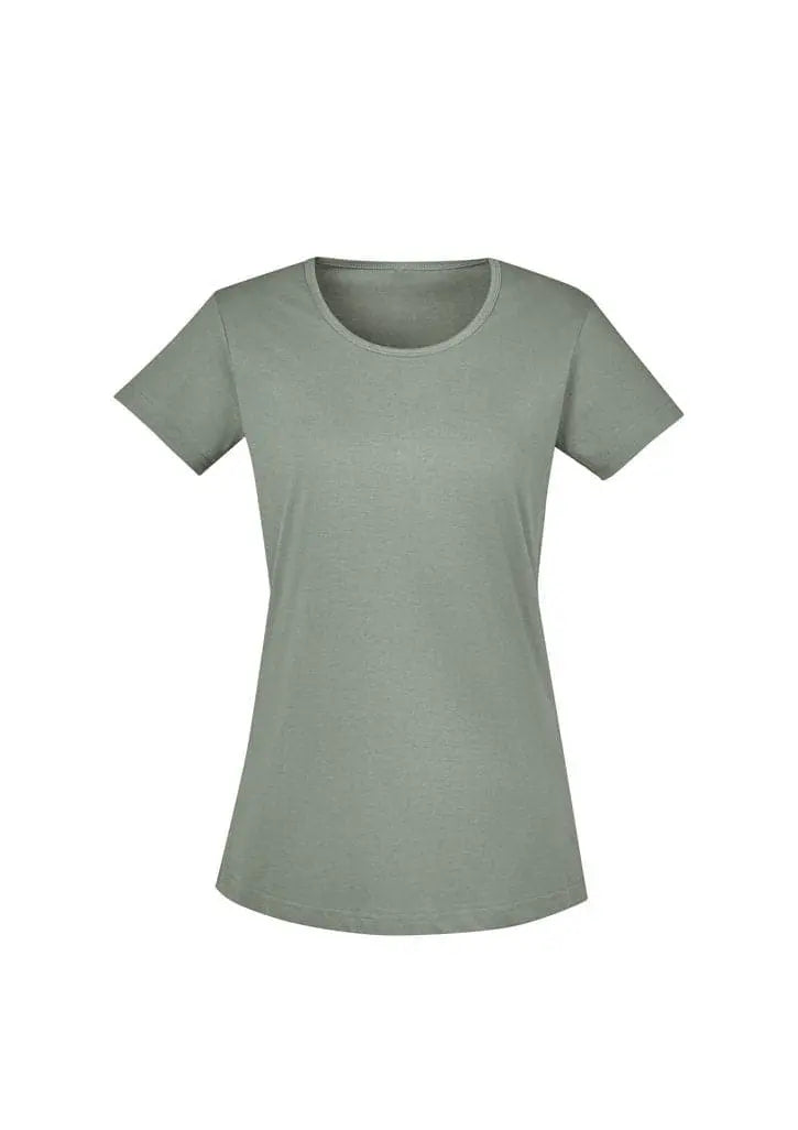 Womens Streetworx Tee Shirt ZH735 Work Wear Syzmik Slate XS