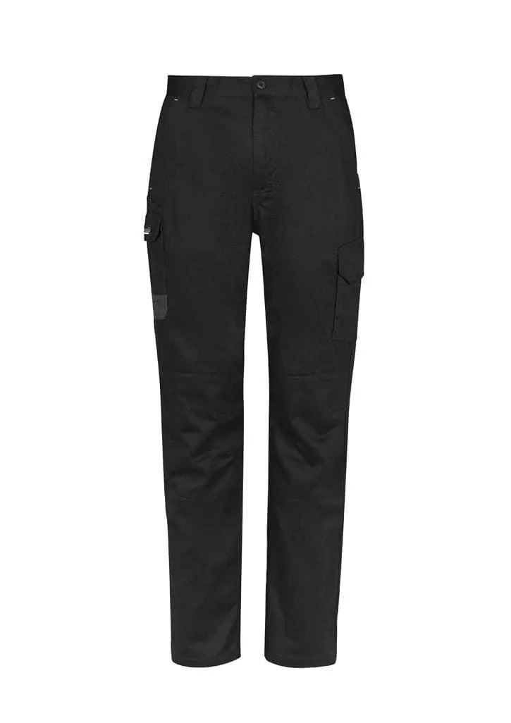 Mens Summer Cargo Pant (Stout) ZP145S Work Wear Syzmik Black 87S