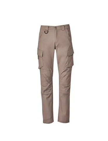 Syzmik Streetworx Men Curved Cargo Pants ZP360 Casual Wear Syzmik Khaki 72R