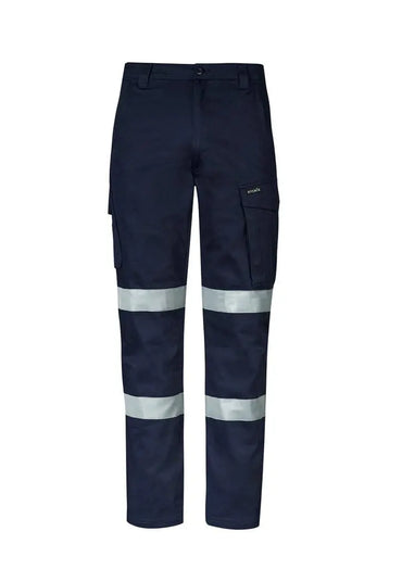 Syzmik Men's Essential Basic Taped Cargo Stretch Pant ZP923 Work Wear Syzmik Navy 72R