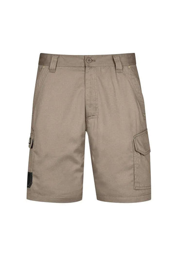 Mens Summer Cargo Short ZS146 Work Wear Syzmik Khaki 72R