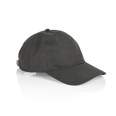 As Colour Davie six panel cap 1111 Active Wear As Colour DARK GREY OS