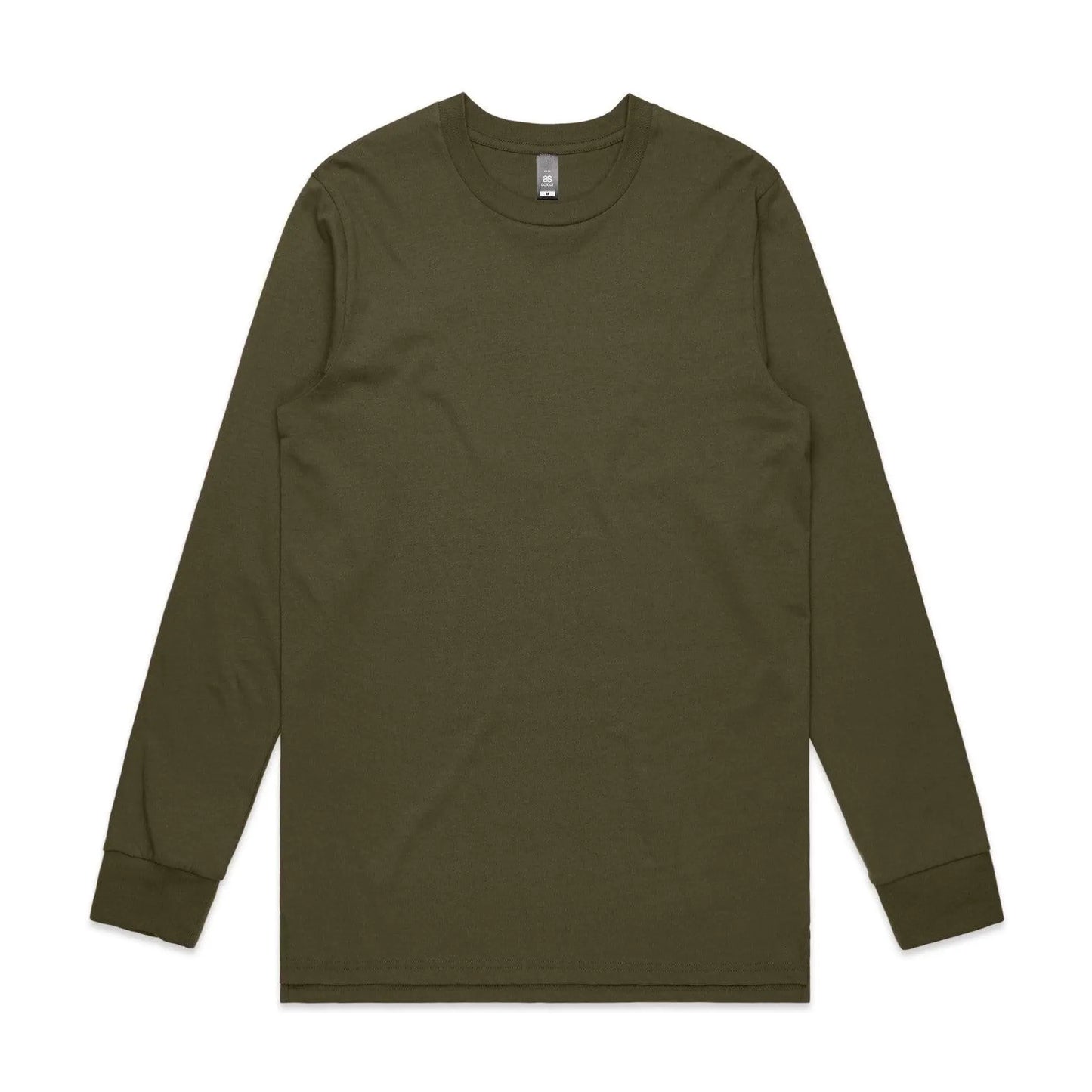 As Colour Men's base L/S tee 5029 Casual Wear As Colour ARMY SML