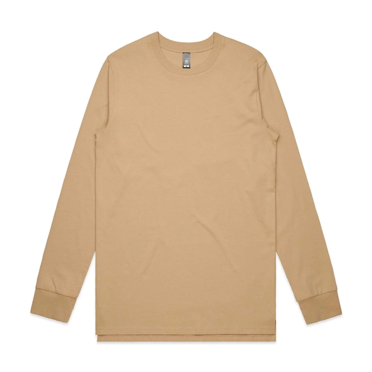 As Colour Men's base L/S tee 5029 Casual Wear As Colour TAN SML