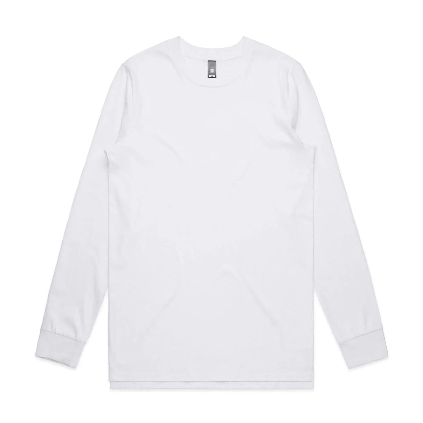 As Colour Men's base L/S tee 5029 Casual Wear As Colour WHITE SML