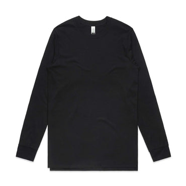 As Colour Men's base organic L/S tee 5029G Casual Wear As Colour BLACK XSM