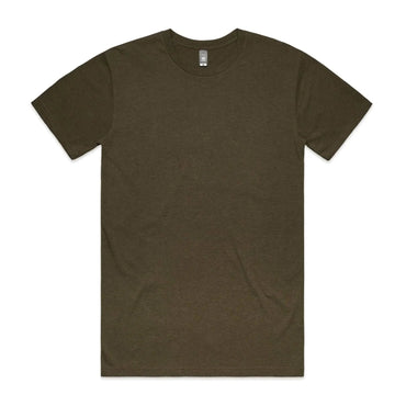 As Colour Men's staple marle tee 5001M Casual Wear As Colour ARMY MARLE SML
