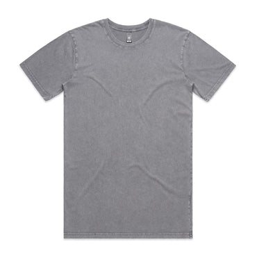 As Colour Men's stone wash staple tee 5040 Casual Wear As Colour ASH STONE SML
