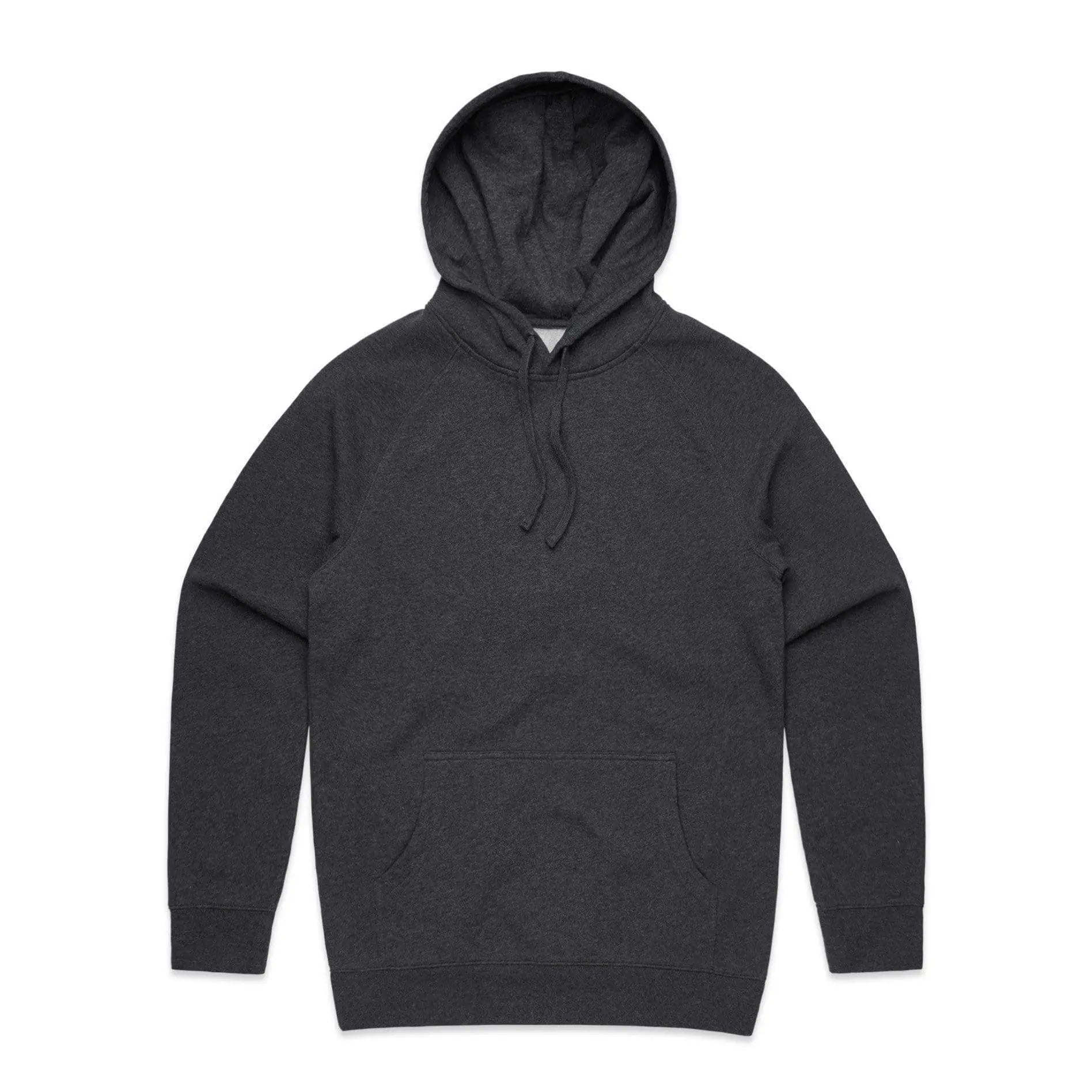 As Colour Men's supply hoodie 5101 (No Print No Sale) Casual Wear As Colour ASPHALT MARLE XSM