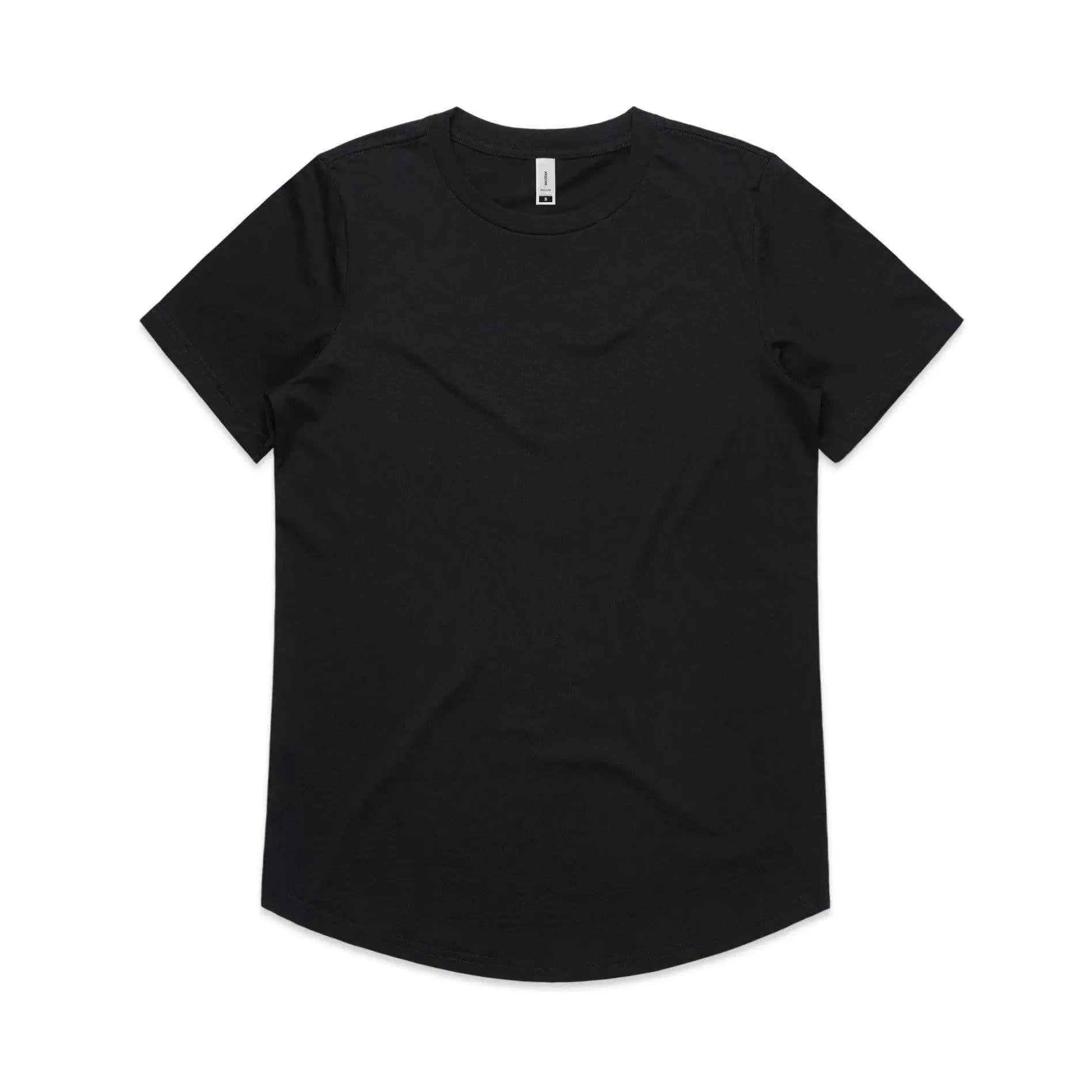 As Colour Women's drop tee 4052 Casual Wear As Colour BLACK XSM