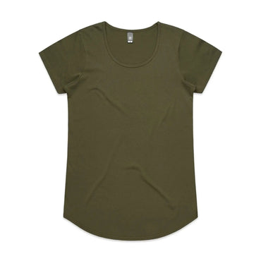 As Colour Women's mali tee 4008 Casual Wear As Colour ARMY XSM