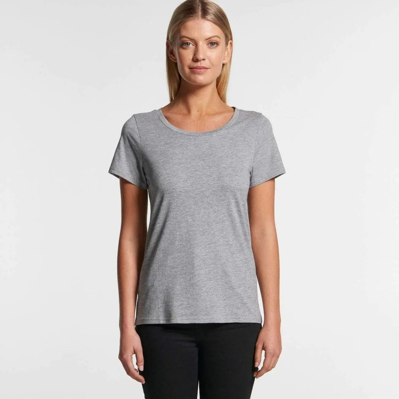 As Colour Women's shallow scoop tee 4011 Casual Wear As Colour