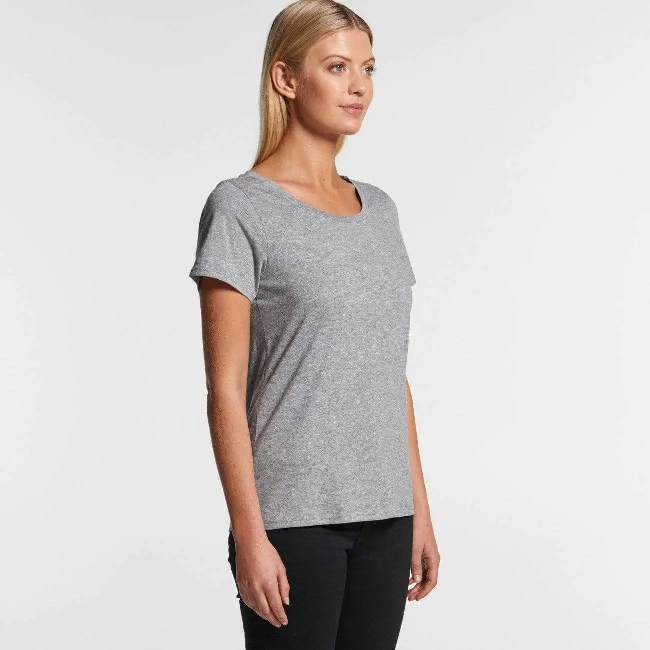 As Colour Women's shallow scoop tee 4011 Casual Wear As Colour