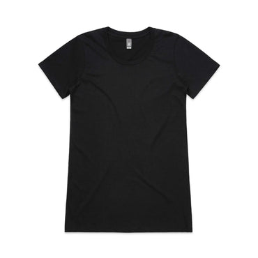 As Colour Women's Wafer tee 4002 Casual Wear As Colour BLACK XSM
