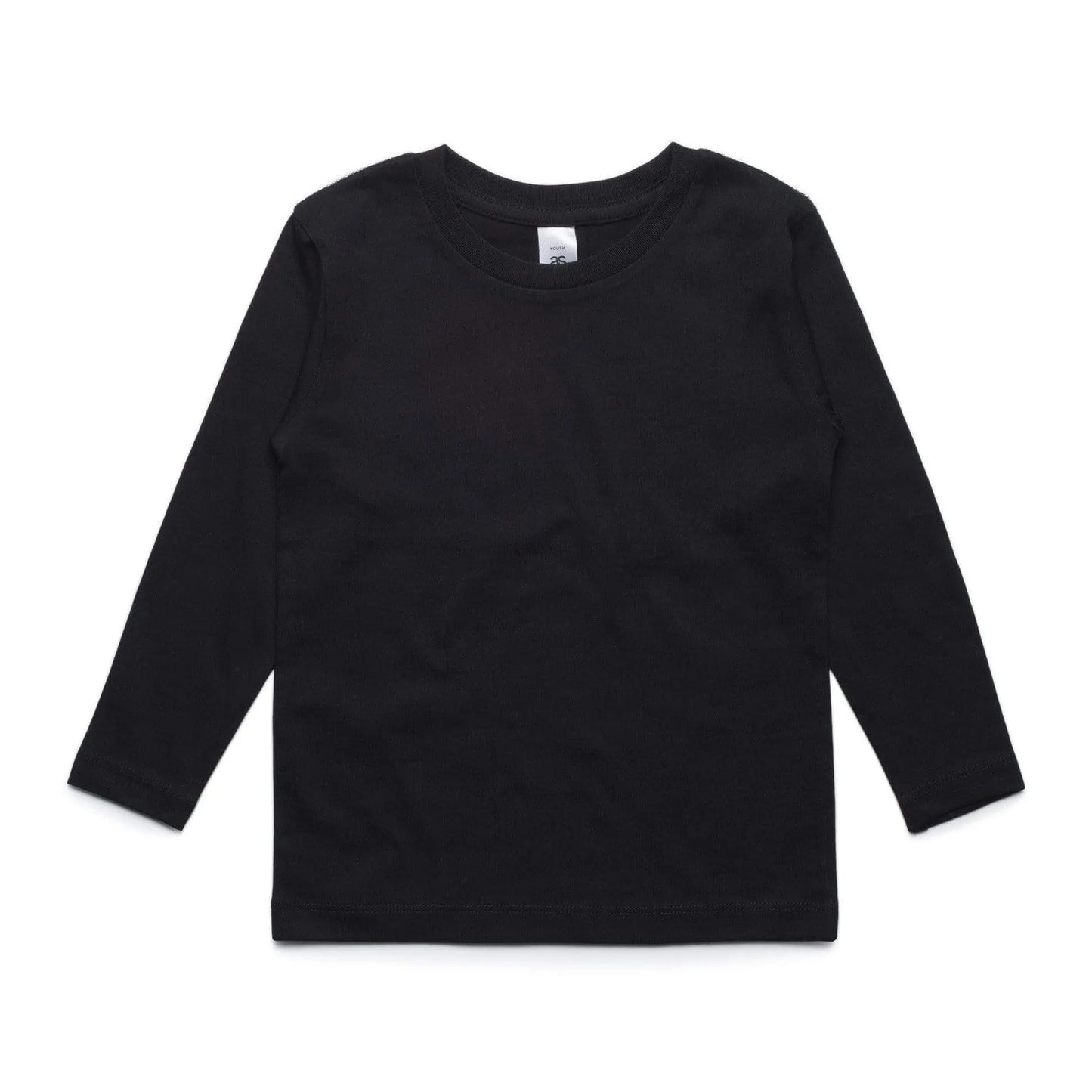As Colour youth long sleeve tee 3008 Casual Wear As Colour BLACK 8Y