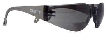 Magnum Safety Glasses - Bifocal Smoke Lens (+2.00) 068+2.00SD