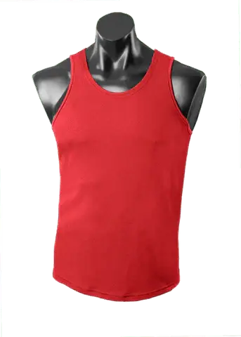 Aussie Pacific Kids Botany Singlet 3107 Casual Wear Aussie Pacific Red 6