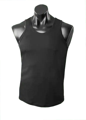 Aussie Pacific Botany Men's Singlet 1107 Casual Wear Aussie Pacific Black S