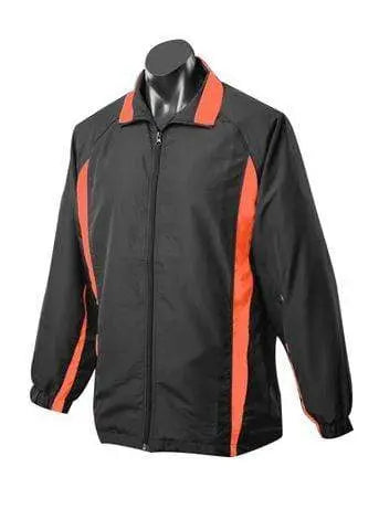 Aussie Pacific Eureka Kids Track Top 3604 Casual Wear Aussie Pacific Black/Orange 6