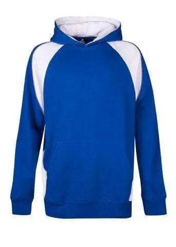 Aussie Pacific Huxley Kids Hoodie 3509 Casual Wear Aussie Pacific Royal/White/Ashe 6