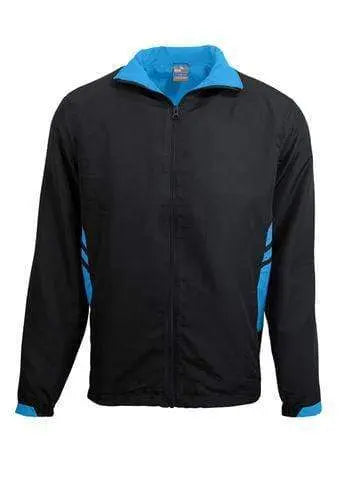 Aussie Pacific Kids Tasman Track Jacket 3611 Casual Wear Aussie Pacific Black/Cyan 6