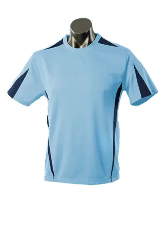 Aussie Pacific Men's Eureka Tees 1204 Casual Wear Aussie Pacific Sky/Navy S