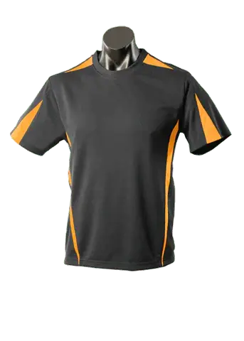 Aussie Pacific Men's Eureka Tees 1204 Casual Wear Aussie Pacific Black/Gold S