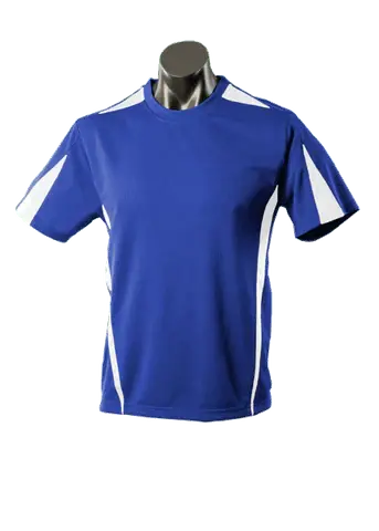 Aussie Pacific Men's Eureka Tees 1204 Casual Wear Aussie Pacific Royal/White S