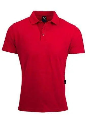 Aussie Pacific Men's Hunter Polo Shirt 1312 Casual Wear Aussie Pacific Red S