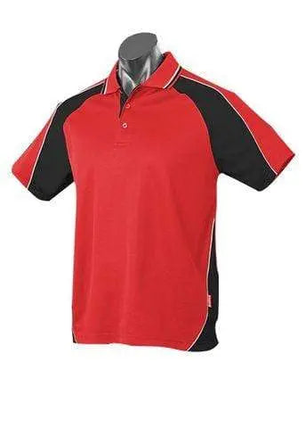 Aussie Pacific Panorama Kid's Polo Shirt 3309 Casual Wear Aussie Pacific Navy/Red/Gold 6