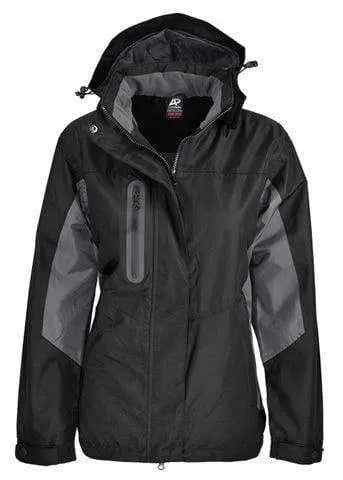Aussie Pacific Women's Sheffield Jacket 2516 Casual Wear Aussie Pacific Black/Grey 8