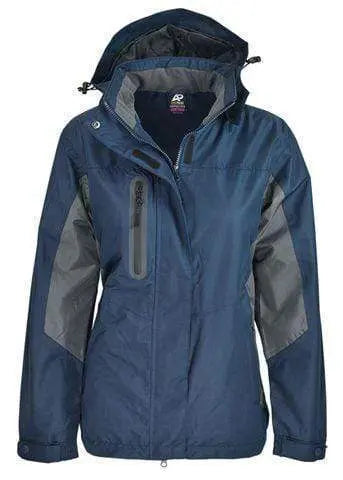 Aussie Pacific Women's Sheffield Jacket 2516 Casual Wear Aussie Pacific Navy/Grey 8
