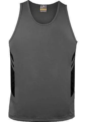 Aussie Pacific Tasman Kids Singlet 3111 Casual Wear Aussie Pacific Ashe/Black 4