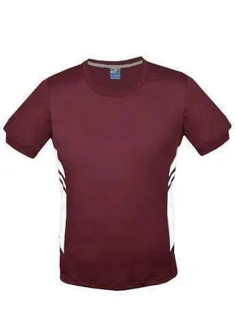 Aussie Pacific Tasman Men's T-shirt 1211 Casual Wear Aussie Pacific Maroon/White S