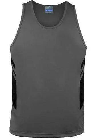 Aussie Pacific Men's Tasman Singlet 1111 Casual Wear Aussie Pacific Ashe/Black S