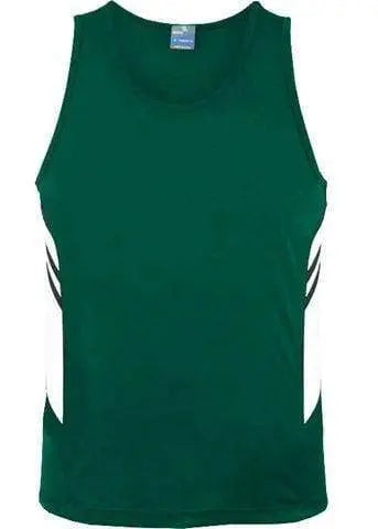 Aussie Pacific Men's Tasman Singlet 1111 Casual Wear Aussie Pacific Bottle/White S