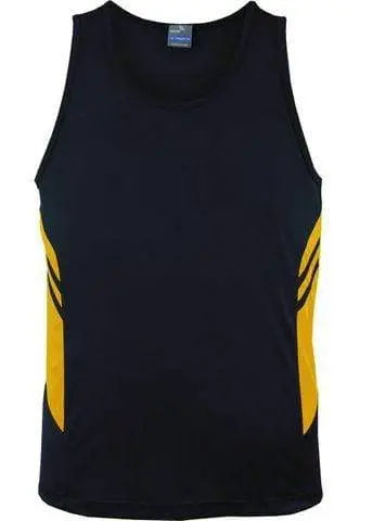 Aussie Pacific Men's Tasman Singlet 1111 Casual Wear Aussie Pacific Navy/Gold S
