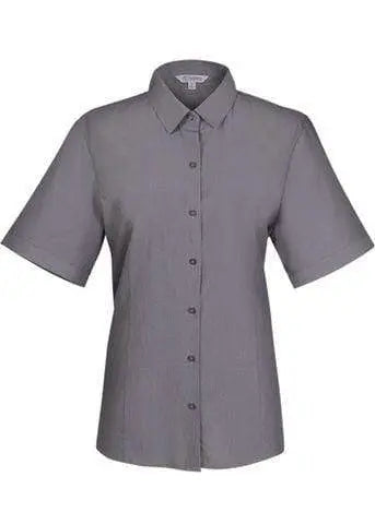 Aussie Pacific Ladies Belair Short Sleeve Shirt 2905S Corporate Wear Aussie Pacific Ash 4