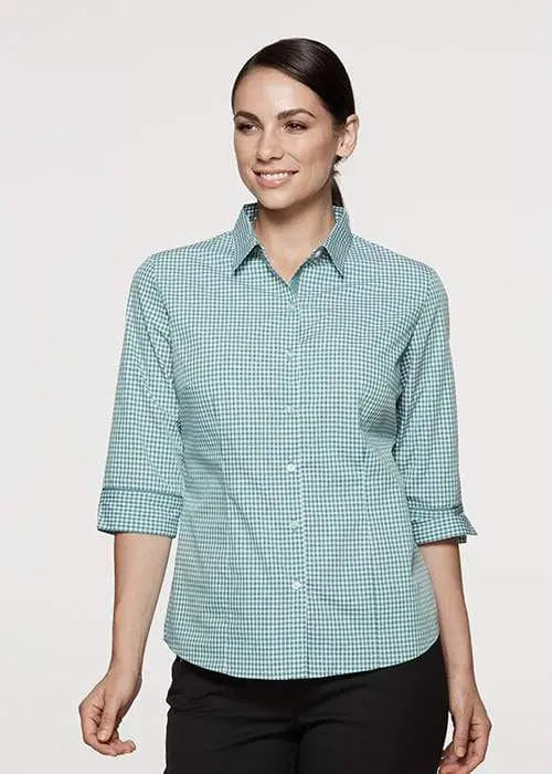 Aussie Pacific Ladies Epsom 3/4 Sleeve Shirt 2907T Corporate Wear Aussie Pacific