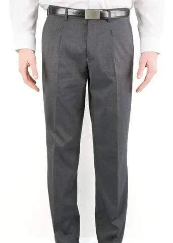 Aussie Pacific Pleated Men's Pants 1801 Corporate Wear Aussie Pacific Charcoal 72R