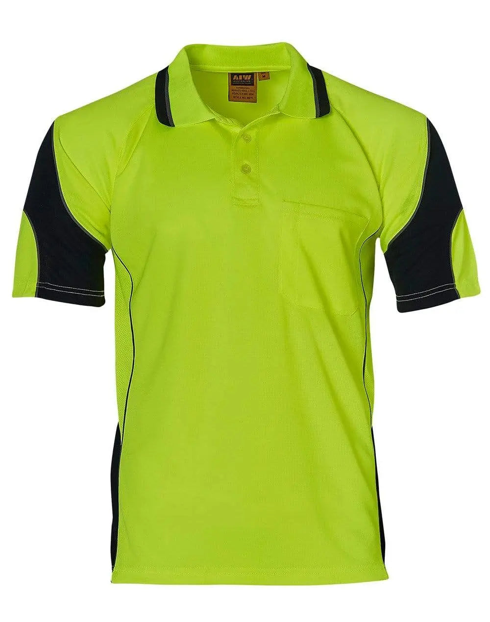 Aiw Alliance Short Sleeve Safety Polo - Unisex SW71 Metro Workwear.
