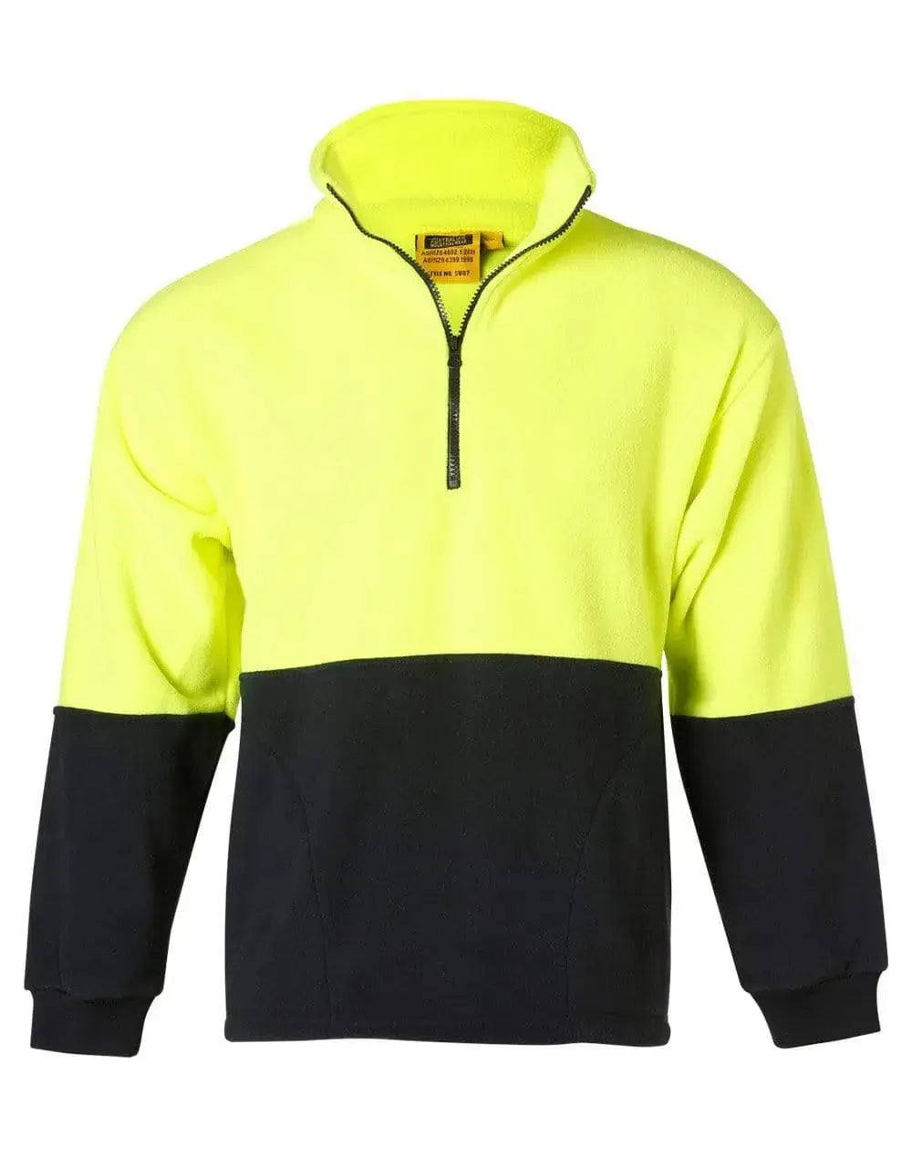 Hi-vis 2 Tone Polar Fleece SW07 Metro Workwear.