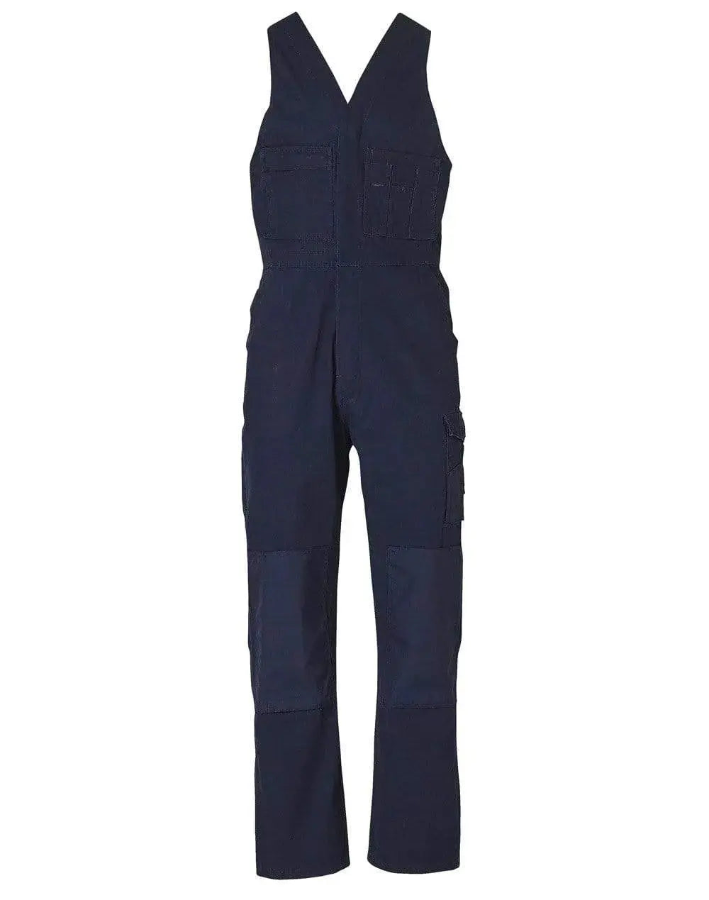 Men's Durable Action Back Overall WA04 Work Wear Australian Industrial Wear 77R Navy