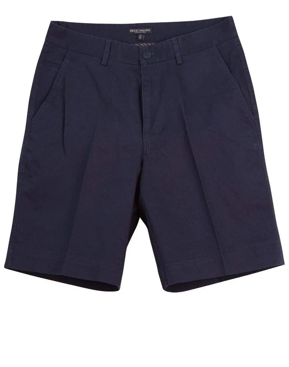 BENCHMARK Men's Chino shorts M9361 Corporate Wear Benchmark Navy 77