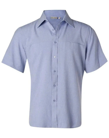 BENCHMARK Men's CoolDry Short Sleeve Shirt M7600S Metro Workwear.