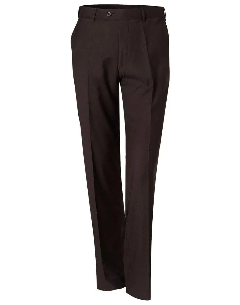BENCHMARK Men's Polyviscose Flexi Waist Stretch Pants M9340 Corporate Wear Benchmark Charcoal 77