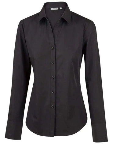 BENCHMARK Women's Nano ™ Tech Long Sleeve Shirt M8002 Metro Workwear.