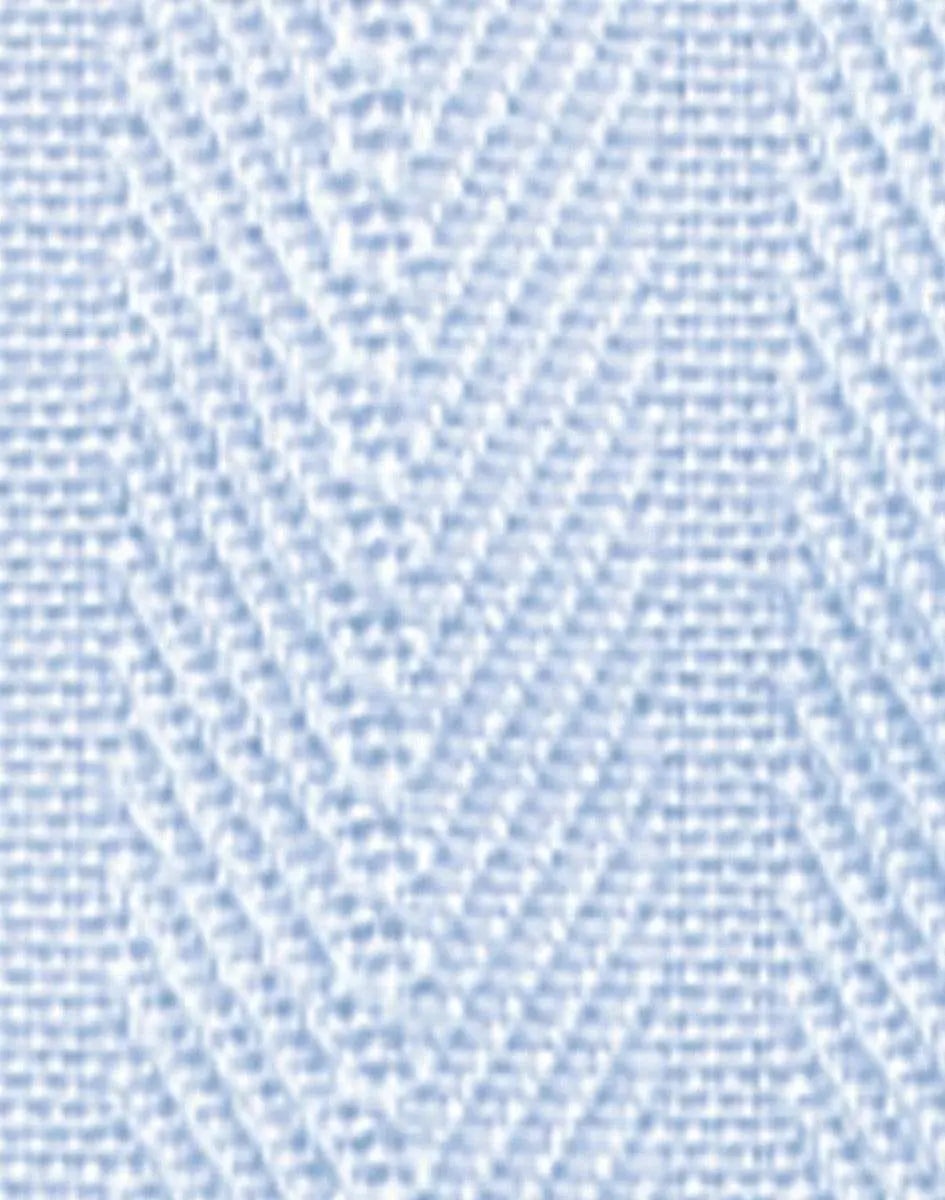 BENCHMARK Women's Self Stripe Long Sleeve Shirt M8100L Corporate Wear Benchmark Pale Blue 6