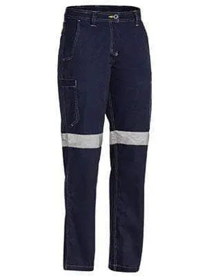 Bisley Workwear Work Wear NAVY (BPCT) / 8 BISLEY WORKWEAR WOMENS 3M TAPED COOL VENTED LIGHTWEIGHT LIGHTWEIGHT PANT BPL6431T